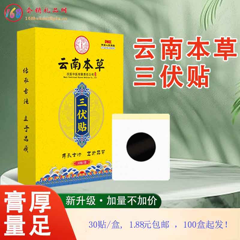 云南本草三伏贴盒装