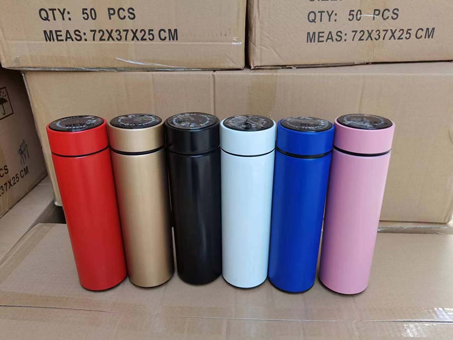 304不锈钢温显杯