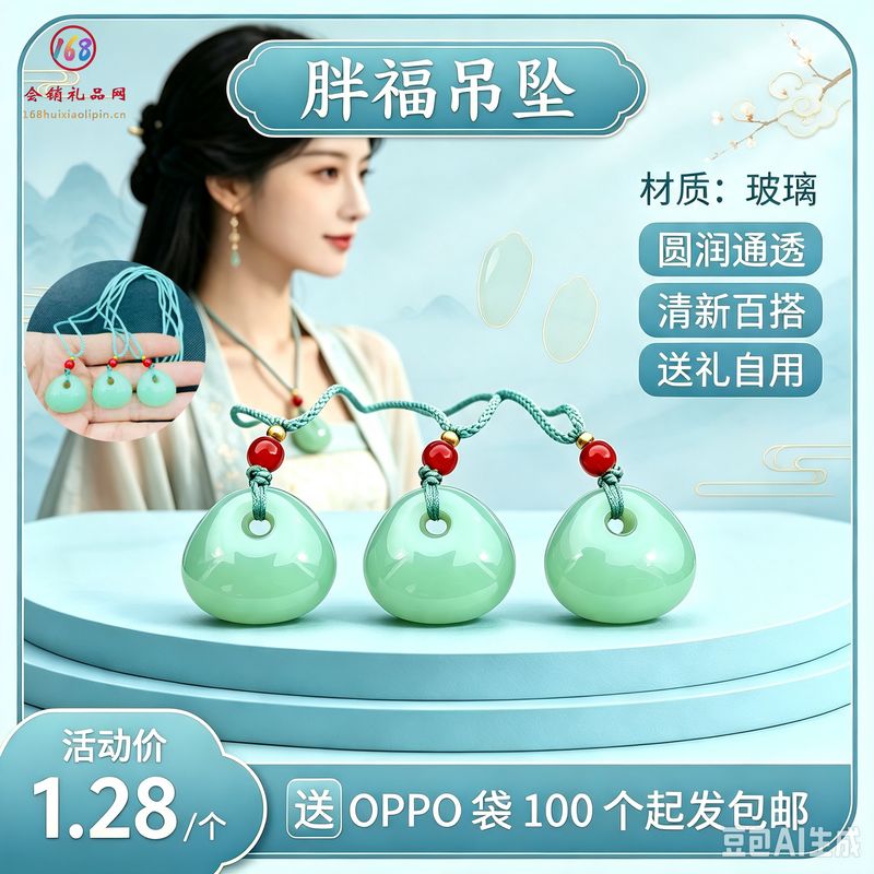 胖福吊坠