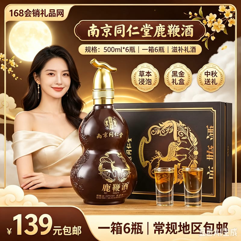 南京同仁堂鹿鞭酒