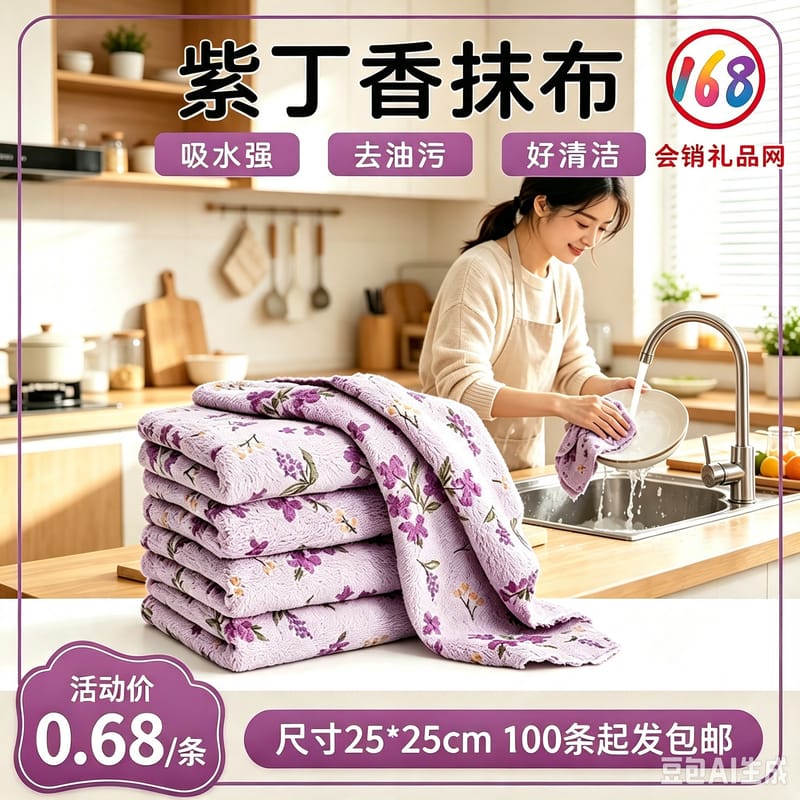 紫丁香抹布