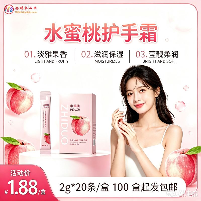 水蜜桃护手霜