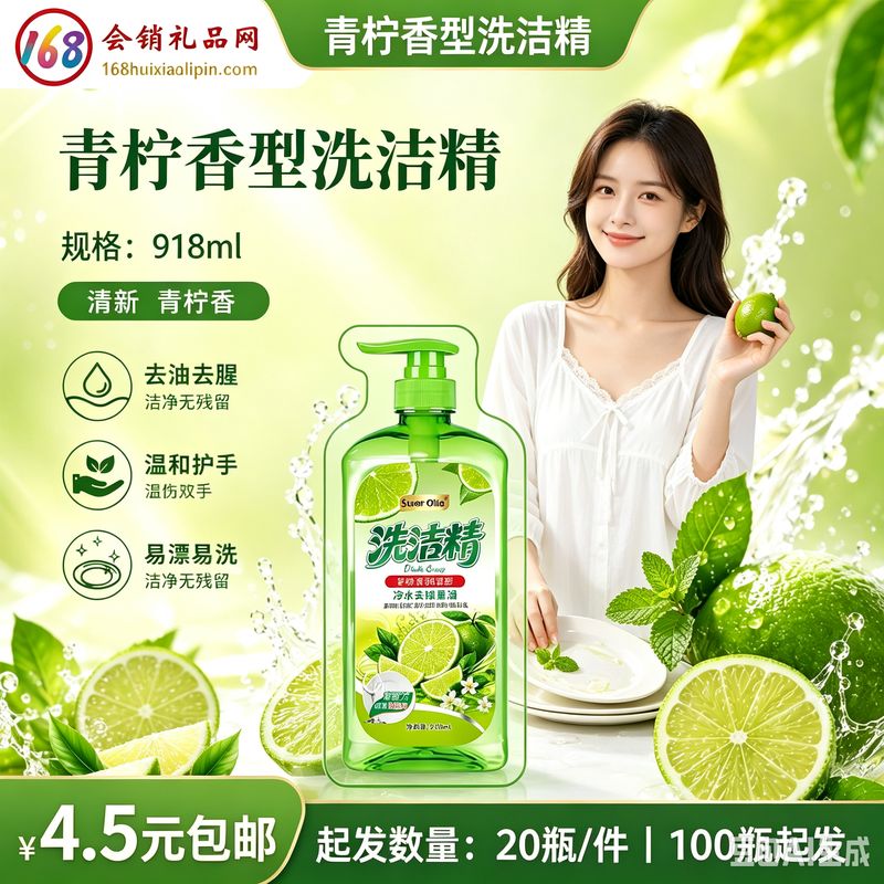青柠香型洗洁精