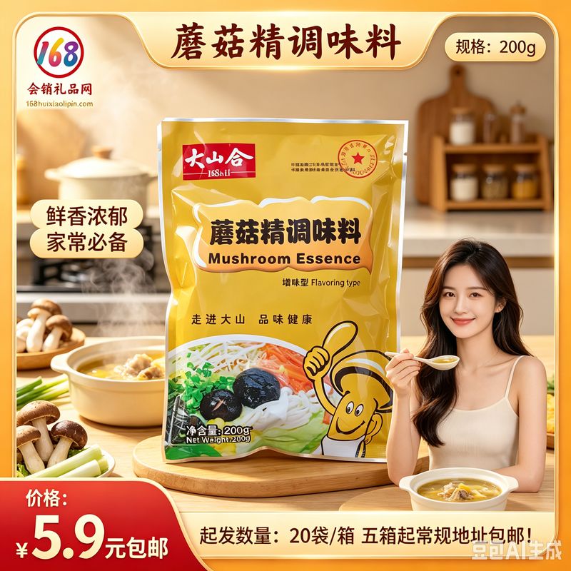 蘑菇精调味料200克