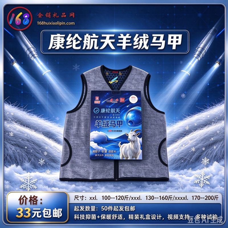 康纶航天羊绒马甲